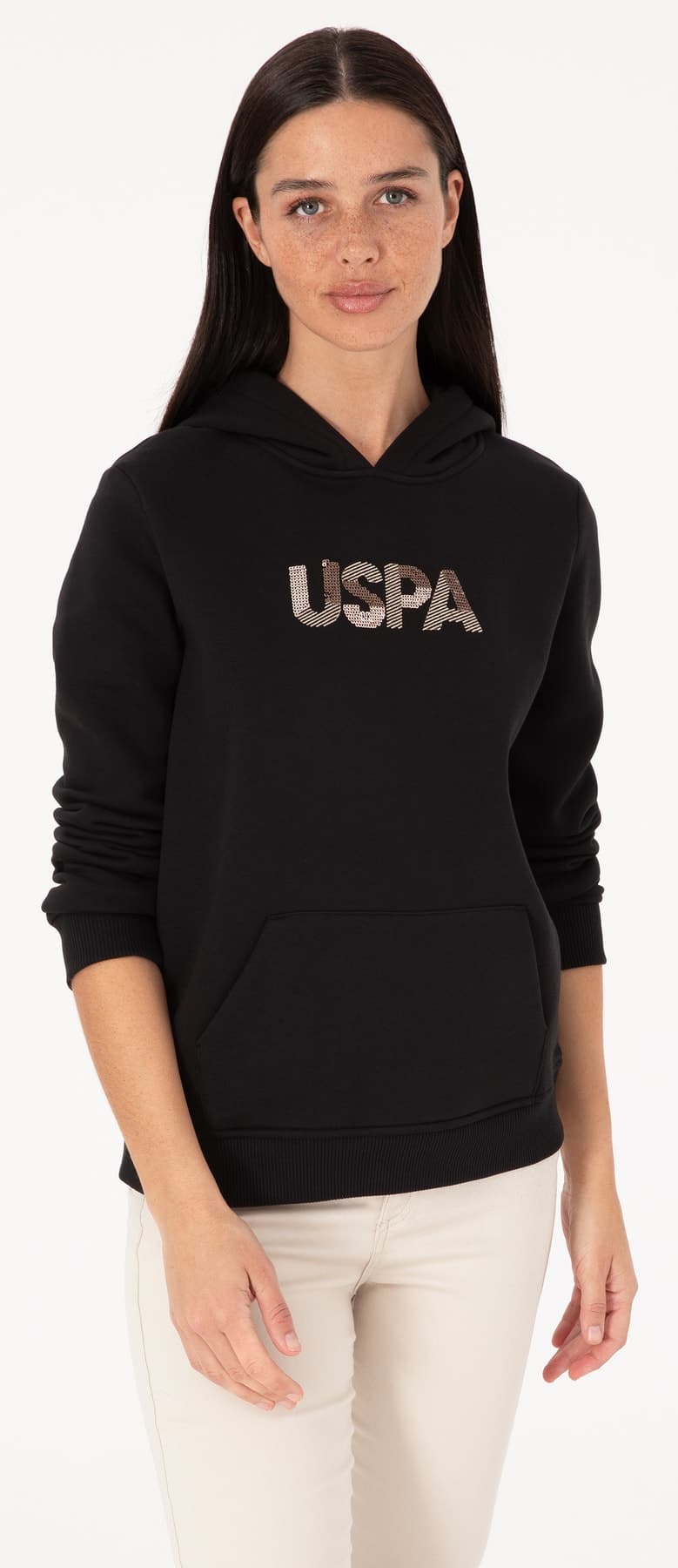 سویشرت زنانه U.S. Polo Assn. کاپشندار بنفش مدل 50307711-VR037 سویشرت زنانه U.S. Polo Assn. کاپشندار بنفش مدل 50307711-VR037