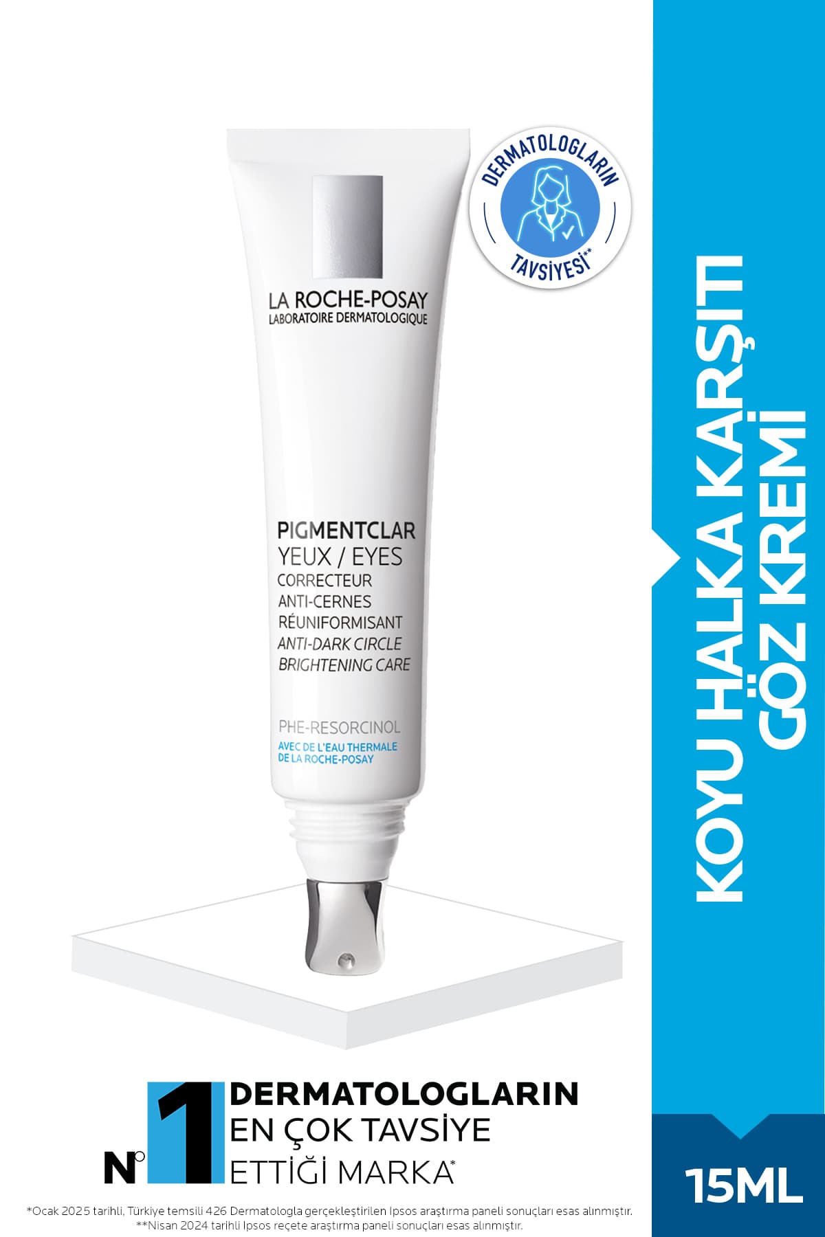 کرم دور چشم La Roche Posay مدل Pigmentclar Yeux 15 ml کرم دور چشم La Roche Posay مدل Pigmentclar Yeux 15 ml