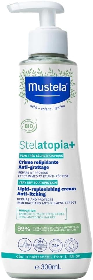 کرم بازسازیکننده سد پوستی Mustela مدل Stelatopia 300ml کرم بازسازیکننده سد پوستی Mustela مدل Stelatopia 300ml