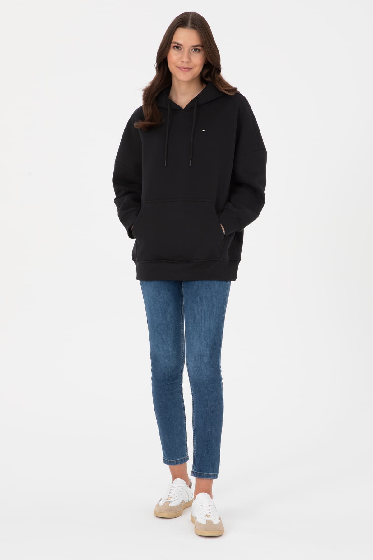 سوییشرت زنانه U.S. Polo Assn. مشکی فلیس کلاهدار مدل 50313567-VR046 سوییشرت زنانه U.S. Polo Assn. مشکی فلیس کلاهدار مدل 50313567-VR046