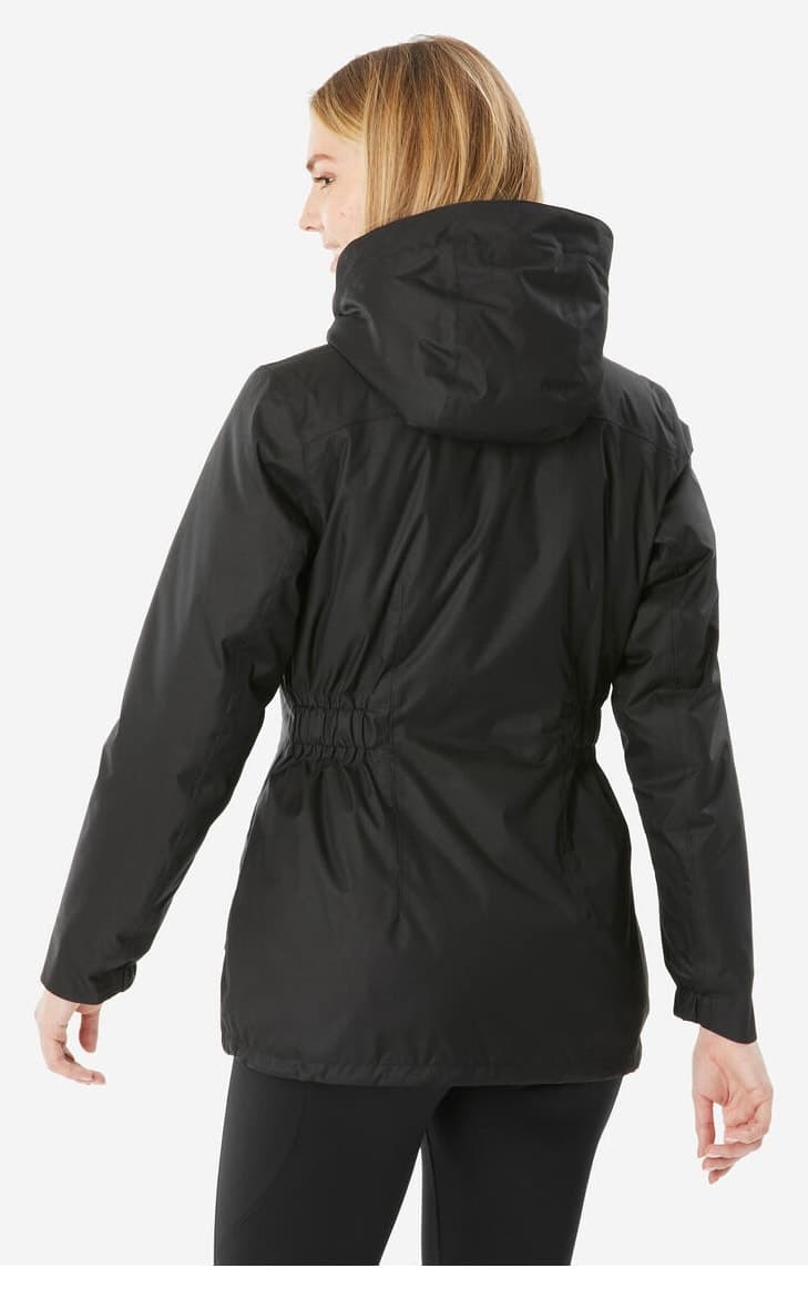 کاپشن زمستانی زنانه ضدآب Decathlon Quechua مشکی مناسب دمای -10 °C مدل NH500 کاپشن زمستانی زنانه ضدآب Decathlon Quechua مشکی مناسب دمای -10 °C مدل NH500