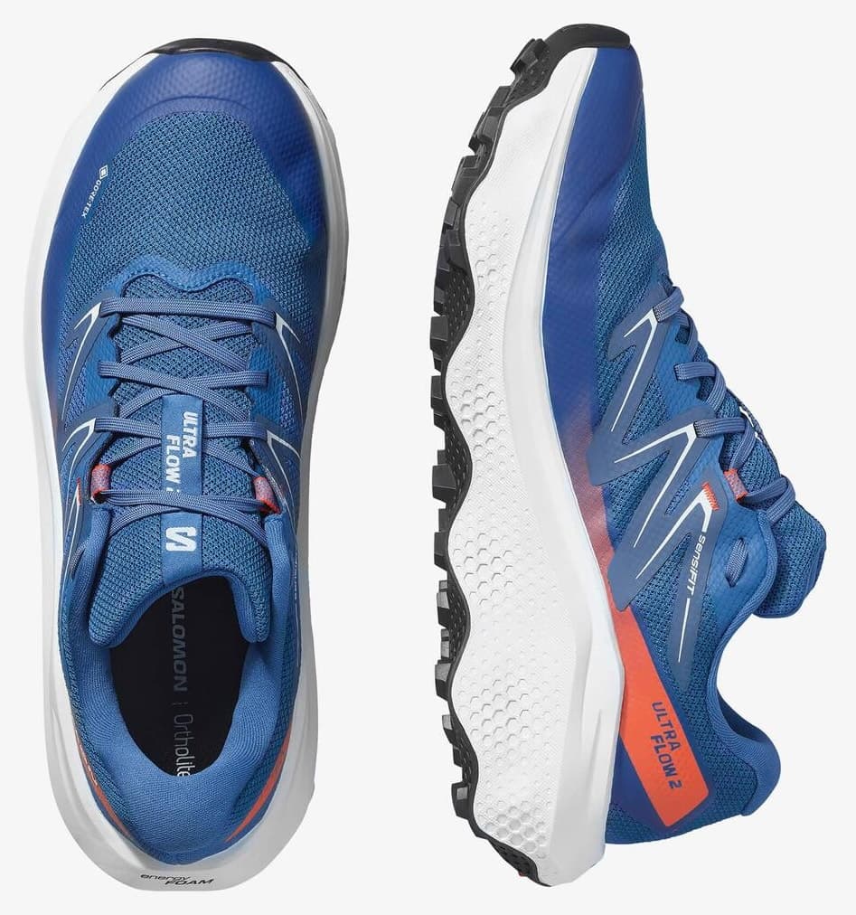 کفش دویدن مردانه Salomon ULTRA FLOW 2 GORE-TEX سرمهای تیره مدل L47981500 کفش دویدن مردانه Salomon ULTRA FLOW 2 GORE-TEX سرمهای تیره مدل L47981500