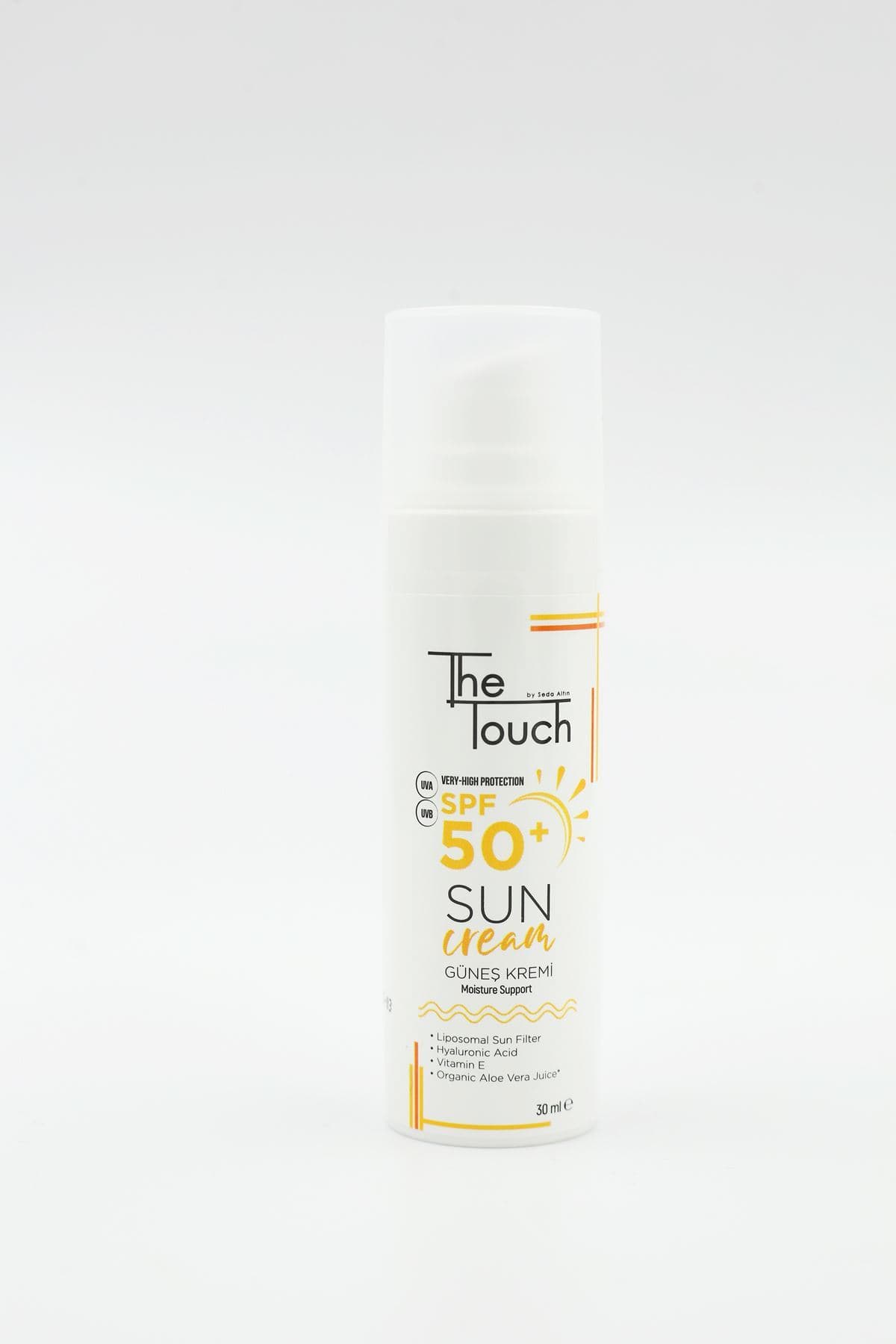 کرم ضدآفتاب The Touch By Seda Altın SPF 50+ کرم ضدآفتاب The Touch By Seda Altın SPF 50+