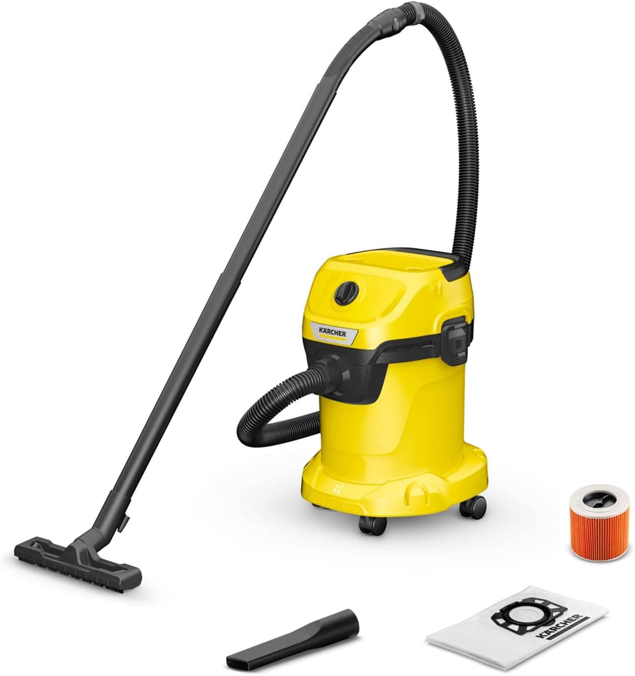 فیلتر کارتریجی KÄRCHER مناسب جاروبرقیهای آب و خاک و شوینده فرش مدل KFI 3310، 1 عدد فیلتر کارتریجی KÄRCHER مناسب جاروبرقیهای آب و خاک و شوینده فرش مدل KFI 3310، 1 عدد