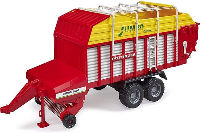 تریلر بارگیری Bruder Pöttinger Jumbo 6600 مدل Br02214 تریلر بارگیری Bruder Pöttinger Jumbo 6600 مدل Br02214