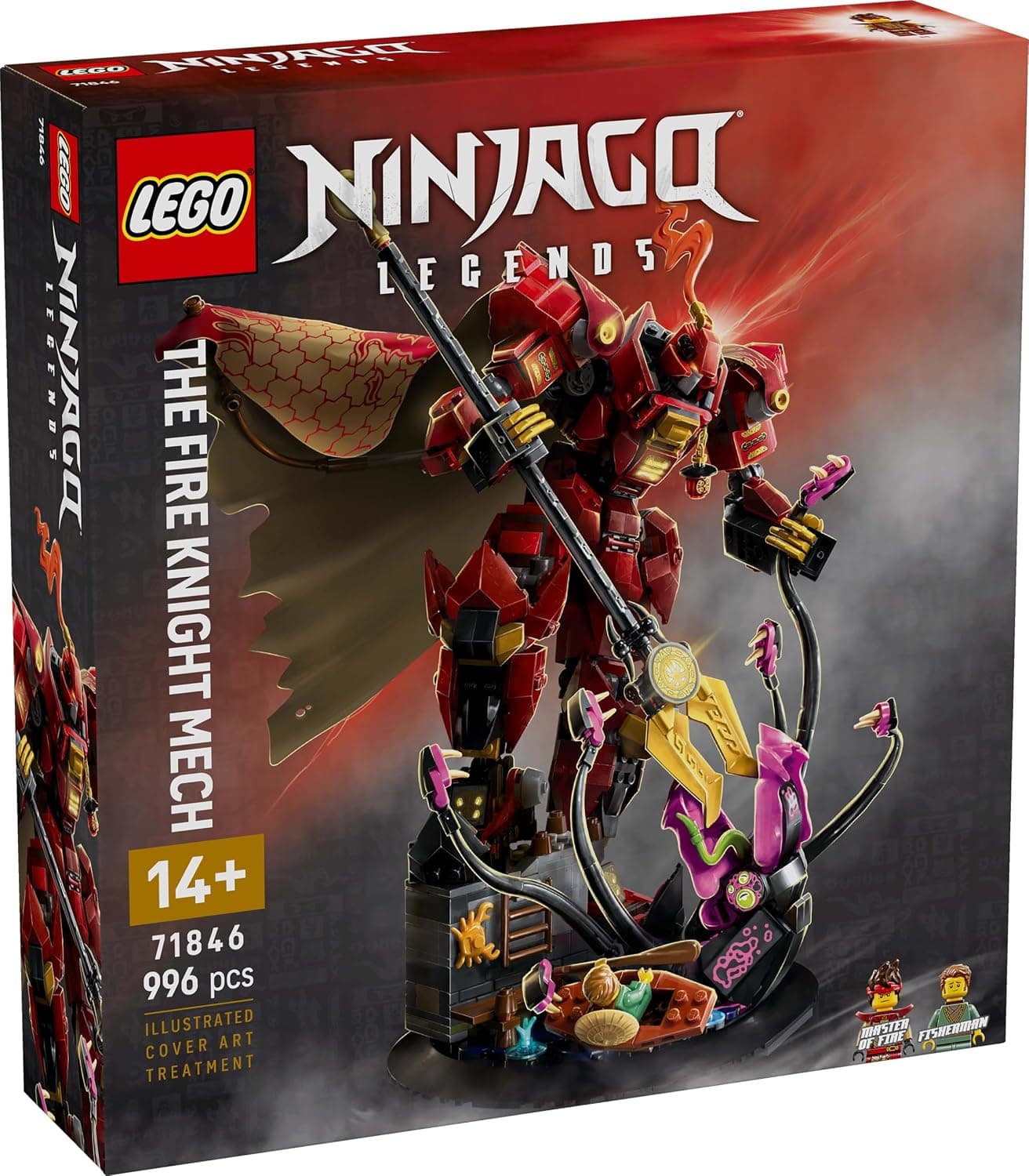 لگو NINJAGO ربات شوالیه آتش مدل 71846 لگو NINJAGO ربات شوالیه آتش مدل 71846
