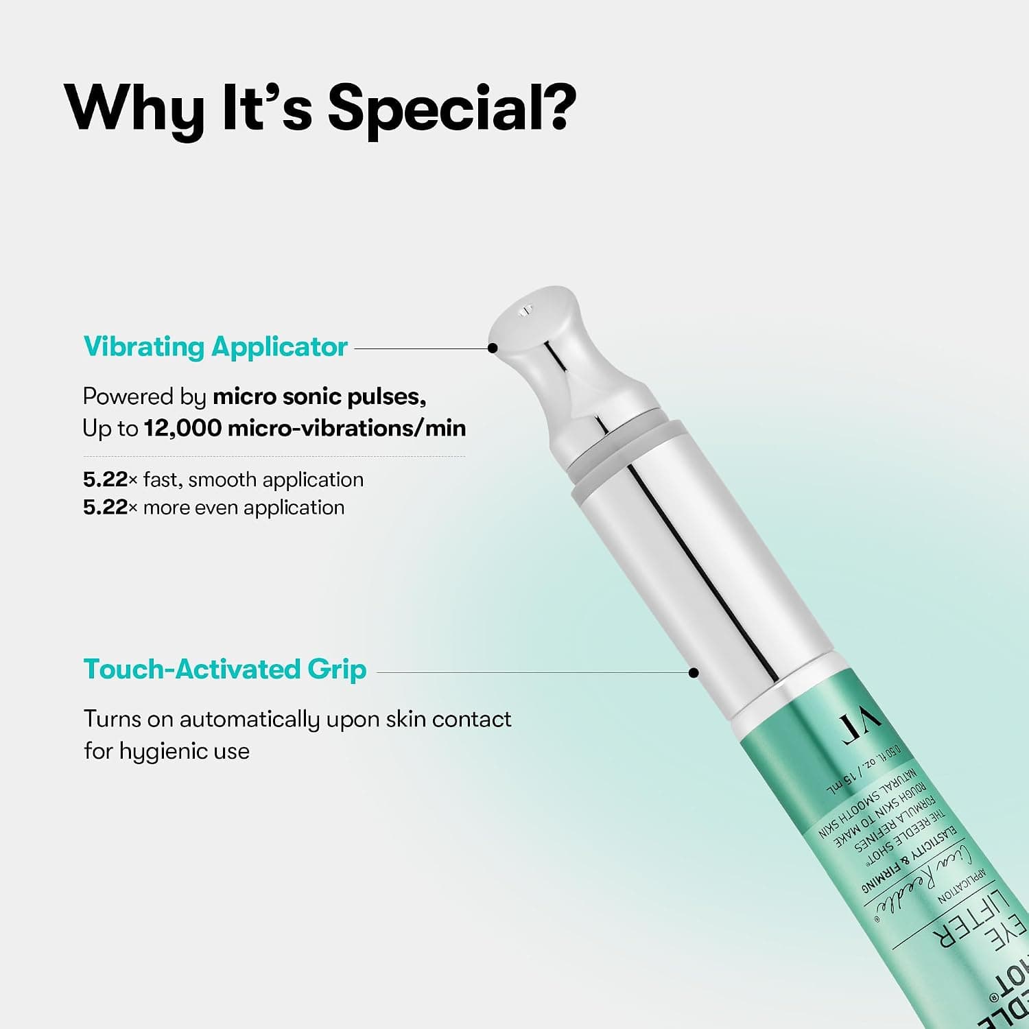 کرم دور چشم VT PDRN REEDLE SHOT EYE LIFTER 15ml با اثر بالابرندگی کرم دور چشم VT PDRN REEDLE SHOT EYE LIFTER 15ml با اثر بالابرندگی