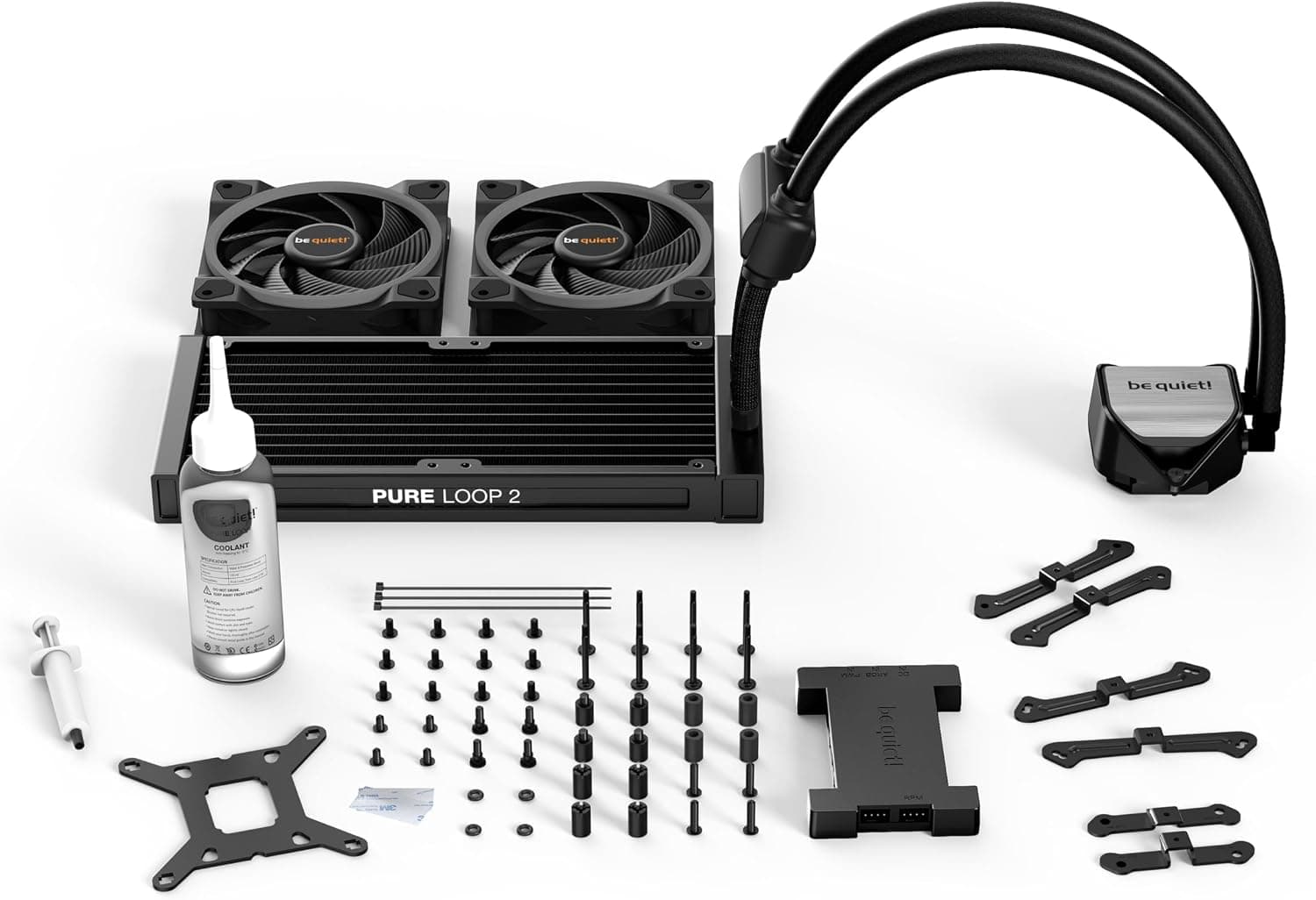 خنککننده مایع پردازنده be quiet! رادیاتور 240mm مدل Pure Loop 2 FX BW013 خنککننده مایع پردازنده be quiet! رادیاتور 240mm مدل Pure Loop 2 FX BW013