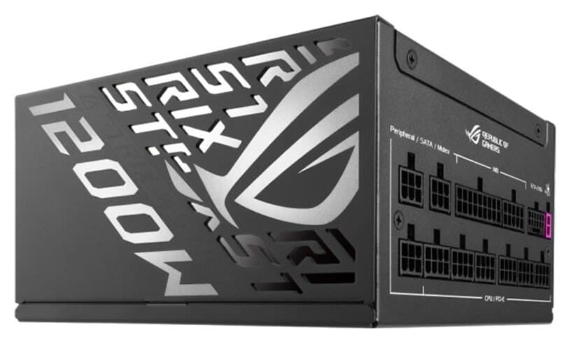 منبع تغذیه ASUS ROG STRIX 1200W 80Plus Platinum ATX 3.1 PCIe 5.1 مدل ROG-STRIX-1200P منبع تغذیه ASUS ROG STRIX 1200W 80Plus Platinum ATX 3.1 PCIe 5.1 مدل ROG-STRIX-1200P