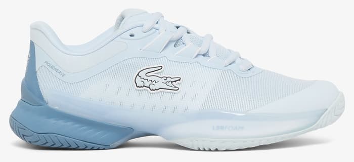 کفش تنیس زنانه Lacoste آبی مدل AG-LT Ultra کفش تنیس زنانه Lacoste آبی مدل AG-LT Ultra