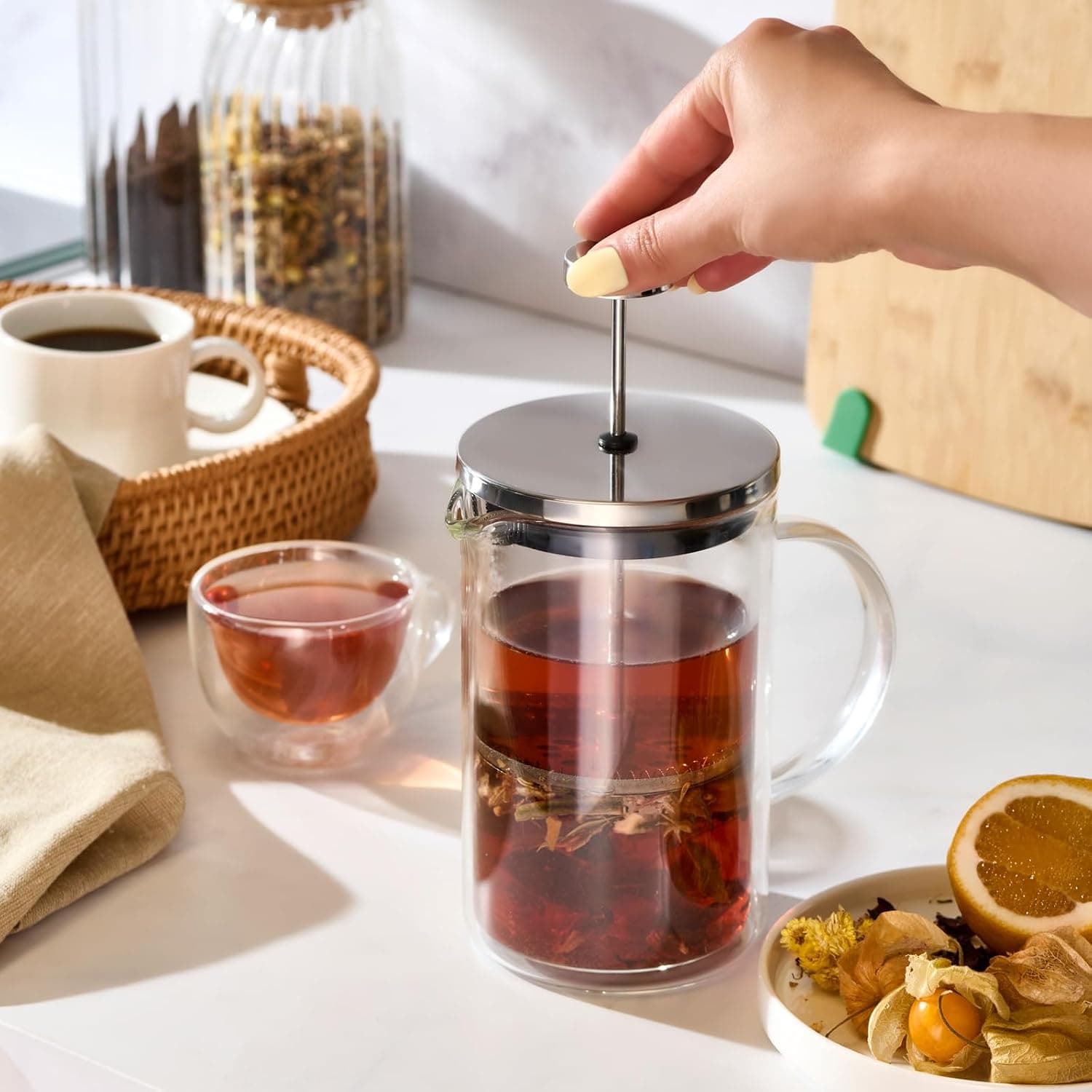 فرنچ پرس Karaca دوجداره 600 ml مدل Pia Raum فرنچ پرس Karaca دوجداره 600 ml مدل Pia Raum