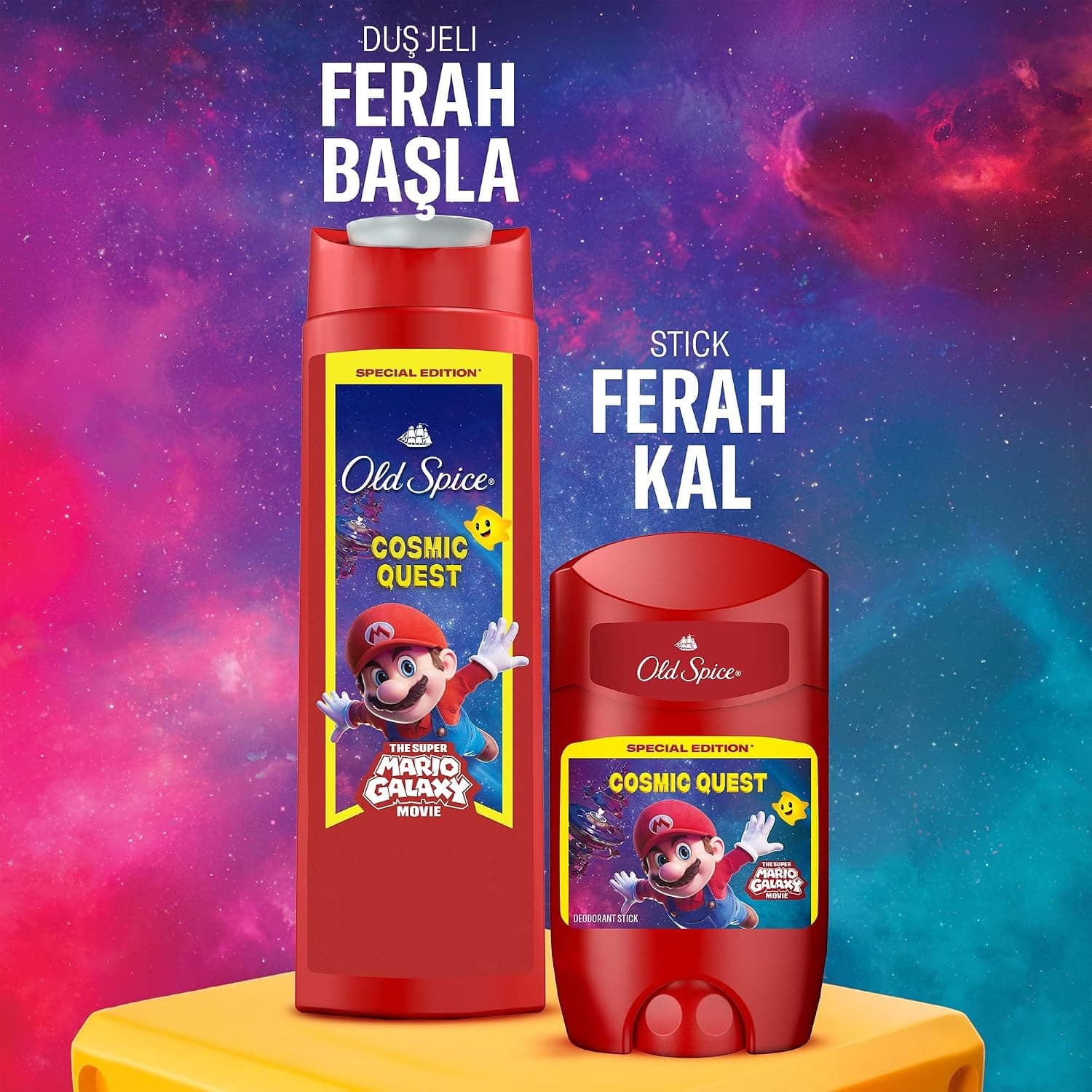 استیک دئودورانت مردانه Old Spice Cosmic Quest 50 ml استیک دئودورانت مردانه Old Spice Cosmic Quest 50 ml