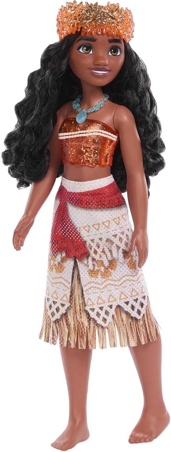 عروسک دخترانه Mattel Disney Princess مفصلدار Moana با لباس و لوازم جانبی درخشان مدل HLW05 عروسک دخترانه Mattel Disney Princess مفصلدار Moana با لباس و لوازم جانبی درخشان مدل HLW05