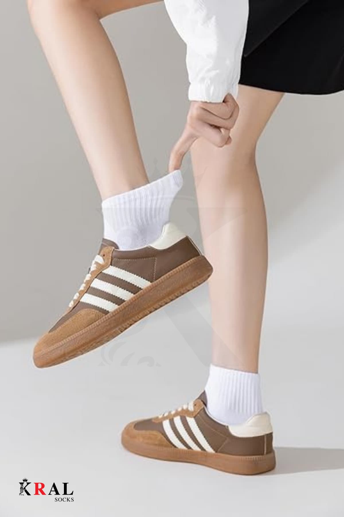 جوراب تنیس یونیسکس KRAL SOCKS پنبهای سفید 12 جفت جوراب تنیس یونیسکس KRAL SOCKS پنبهای سفید 12 جفت
