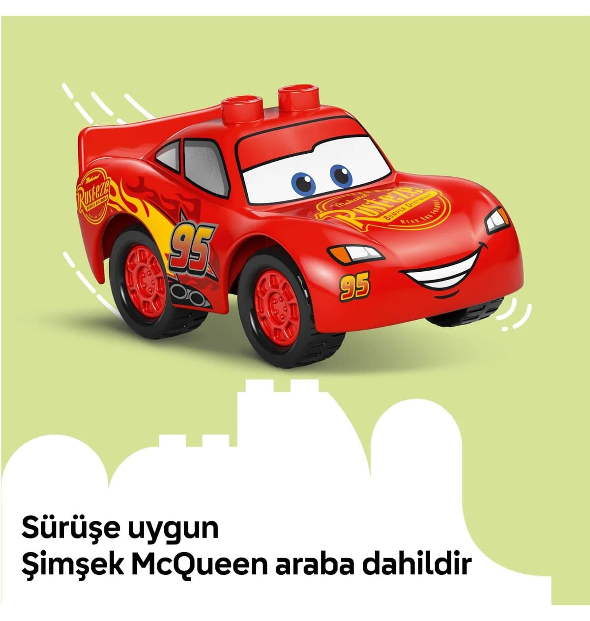لگو DUPLO گاراژ Doc با Disney McQueen 35 قطعه مدل 10456 لگو DUPLO گاراژ Doc با Disney McQueen 35 قطعه مدل 10456