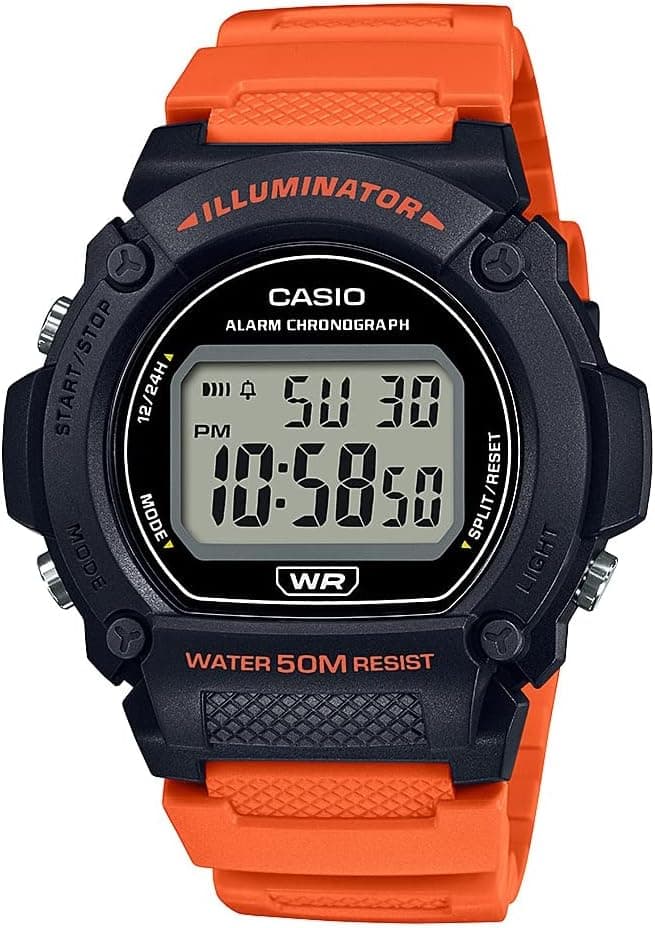 ساعت مچی دیجیتال مردانه Casio ضد آب 50M WR مدل W219H ساعت مچی دیجیتال مردانه Casio ضد آب 50M WR مدل W219H