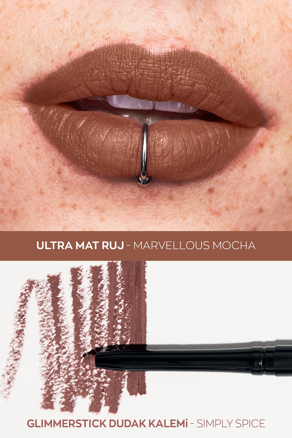 مداد لب Avon Glimmerstick رنگ Simply Spice مداد لب Avon Glimmerstick رنگ Simply Spice