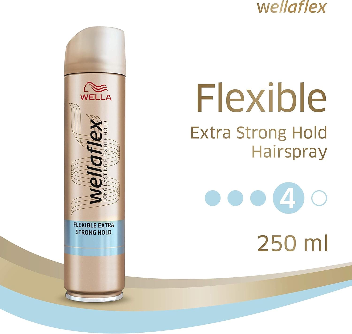 اسپری مو Wella Wellaflex نامرئی نگهدارنده انعطافپذیر فوققوی وگان 48 ساعته 250ml اسپری مو Wella Wellaflex نامرئی نگهدارنده انعطافپذیر فوققوی وگان 48 ساعته 250ml