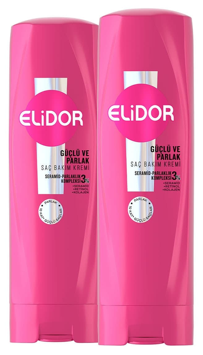 کرم مراقبت مو Elidor قوی و درخشان 350 ml x2 کرم مراقبت مو Elidor قوی و درخشان 350 ml x2