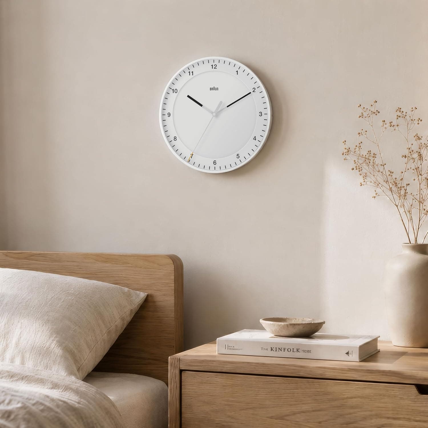 ساعت دیواری آنالوگ Braun کلاسیک بیصدا 30 cm مشکی مدل BC17B ساعت دیواری آنالوگ Braun کلاسیک بیصدا 30 cm مشکی مدل BC17B