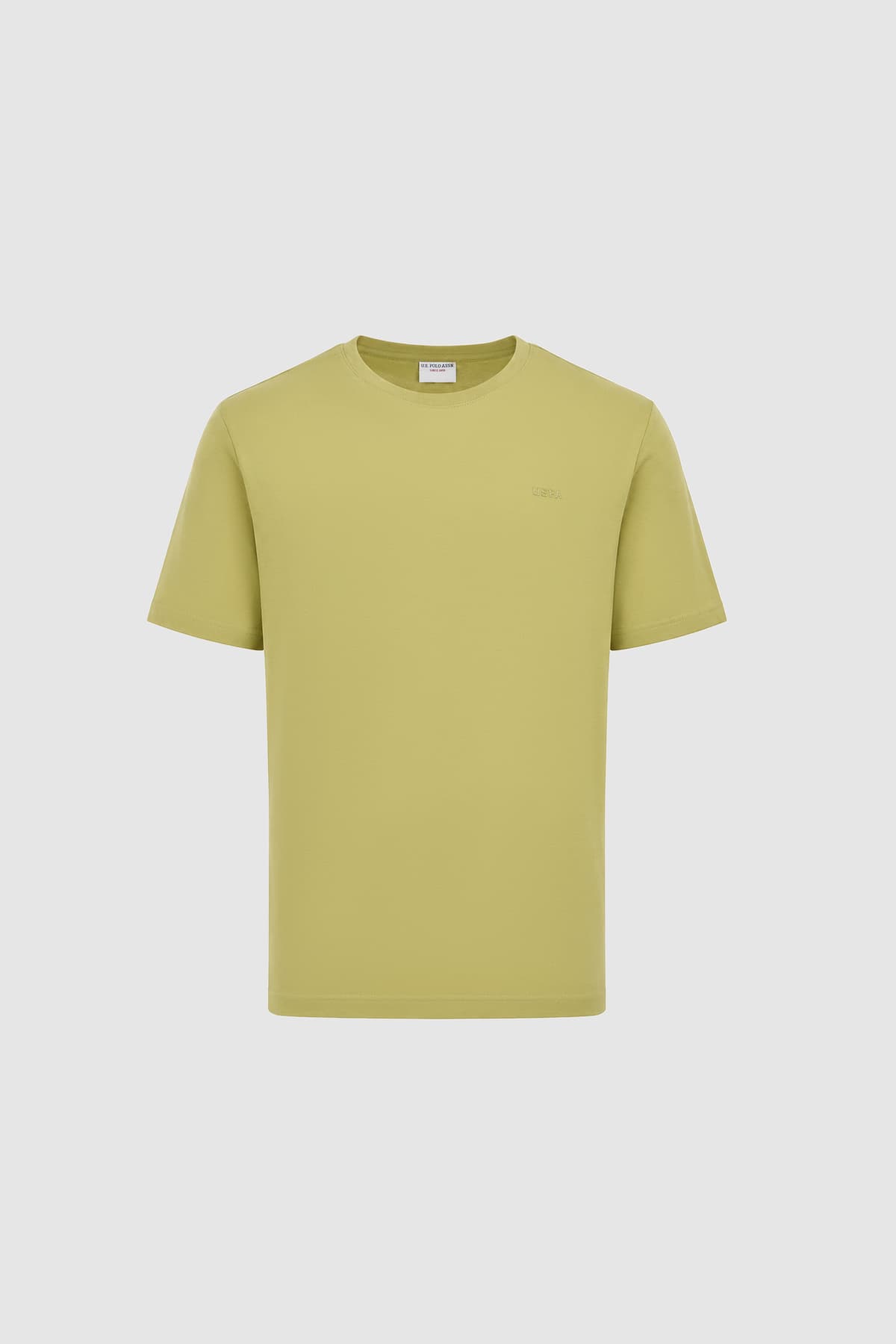 تیشرت مردانه U.S. Polo Assn. سبز فیت معمولی یقه گرد بیسیک مدل 50327022-VR016 تیشرت مردانه U.S. Polo Assn. سبز فیت معمولی یقه گرد بیسیک مدل 50327022-VR016