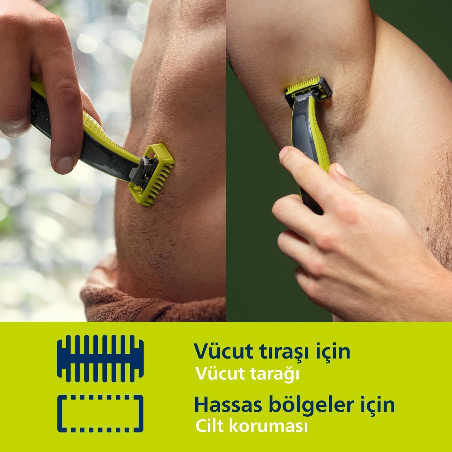 ماشین اصلاح هیبریدی صورت و بدن PHILIPS، فرمدهنده ریش، خشک/مرطوب، 3 شانه تهریش، 1 تیغه یدک، شانه بدن، محافظ پوست، تیغه دوطرفه، مدل QP2824/10 ماشین اصلاح هیبریدی صورت و بدن PHILIPS، فرمدهنده ریش، خشک/مرطوب، 3 شانه تهریش، 1 تیغه یدک، شانه بدن، محافظ پوست، تیغه دوطرفه، مدل QP2824/10