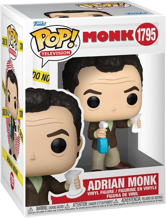 فیگور Funko POP سریال تلویزیونی Adrian Monk فیگور Funko POP سریال تلویزیونی Adrian Monk