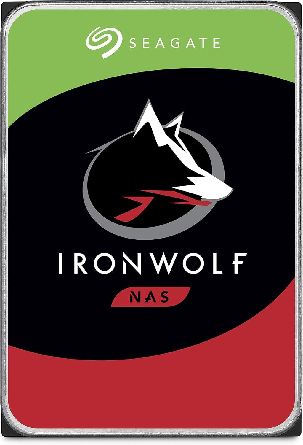 هارد دیسک داخلی NAS برای RAID، Seagate IronWolf، 4TB، CMR، 3.5 اینچ، SATA، 6GB/s، 5,400 RPM، کش 256MB، مدل ST4000VN006 هارد دیسک داخلی NAS برای RAID، Seagate IronWolf، 4TB، CMR، 3.5 اینچ، SATA، 6GB/s، 5,400 RPM، کش 256MB، مدل ST4000VN006