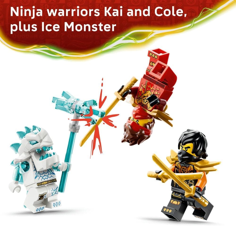 لگو NINJAGO خودروهای ترکیبی کای و کول مدل 71864 لگو NINJAGO خودروهای ترکیبی کای و کول مدل 71864