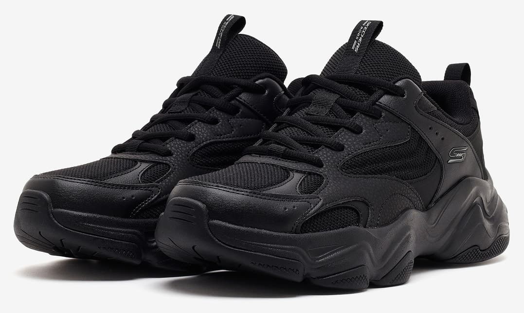 کفش اسنیکرز مردانه Skechers BOBS DIEGO مشکی مدل 118330 BBK کفش اسنیکرز مردانه Skechers BOBS DIEGO مشکی مدل 118330 BBK