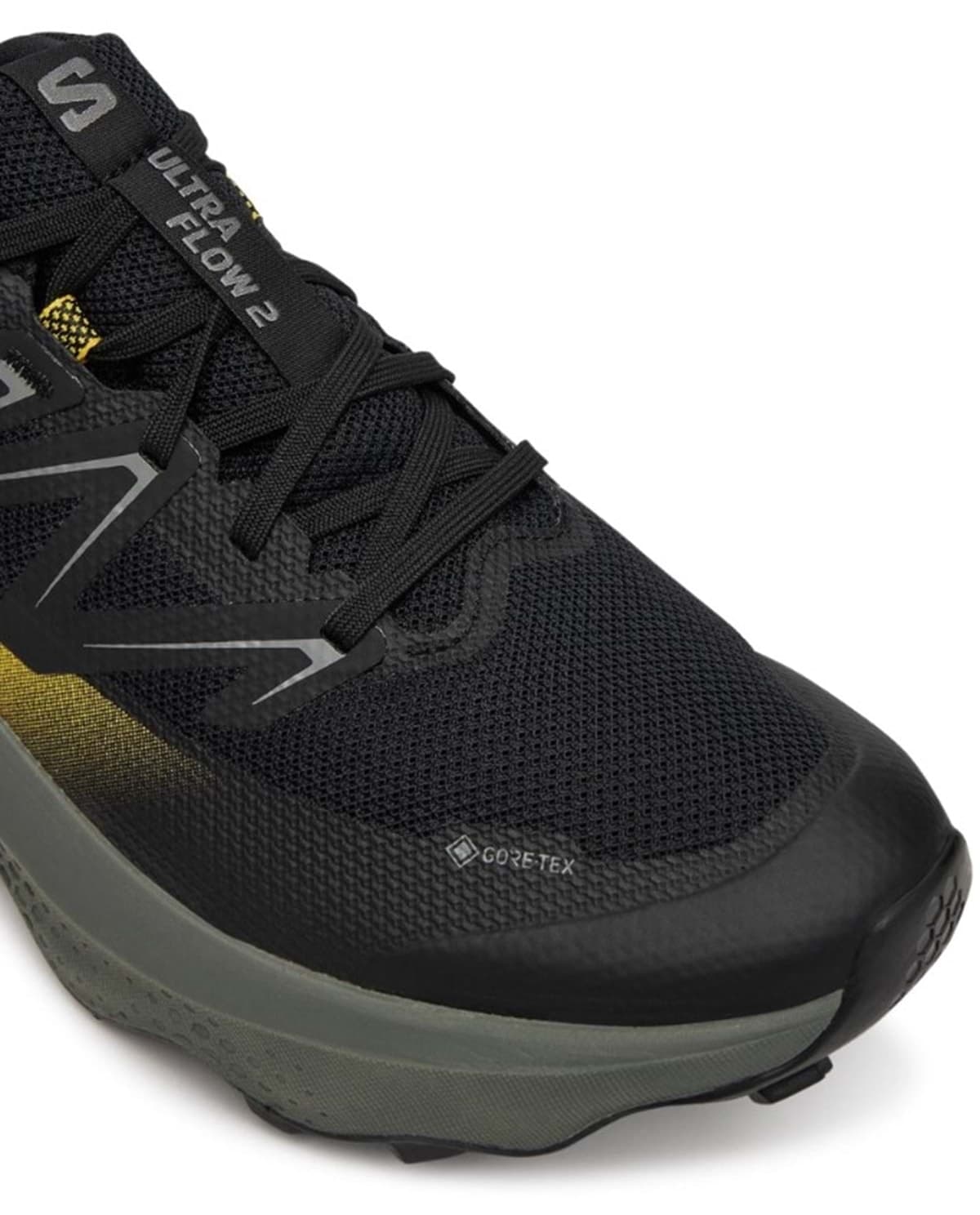 کفش دویدن تریل یونیسکس Salomon زرد Ultra Flow 2 Gtx Gore-Tex کفش دویدن تریل یونیسکس Salomon زرد Ultra Flow 2 Gtx Gore-Tex