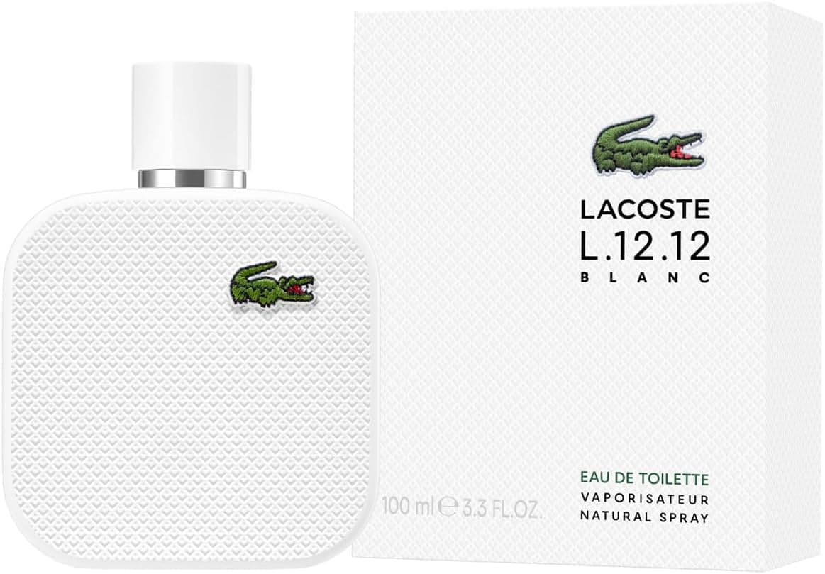 عطر مردانه Lacoste L.12.12 Blanc EDT 100 ml عطر مردانه Lacoste L.12.12 Blanc EDT 100 ml