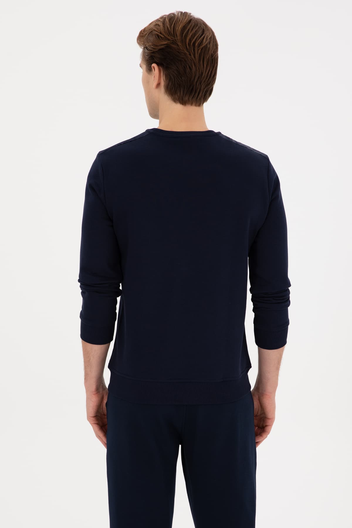 سوئیشرت مردانه U.S. Polo Assn. فیت معمولی یقه گرد سرمهای مدل 50315536-VR033 سوئیشرت مردانه U.S. Polo Assn. فیت معمولی یقه گرد سرمهای مدل 50315536-VR033