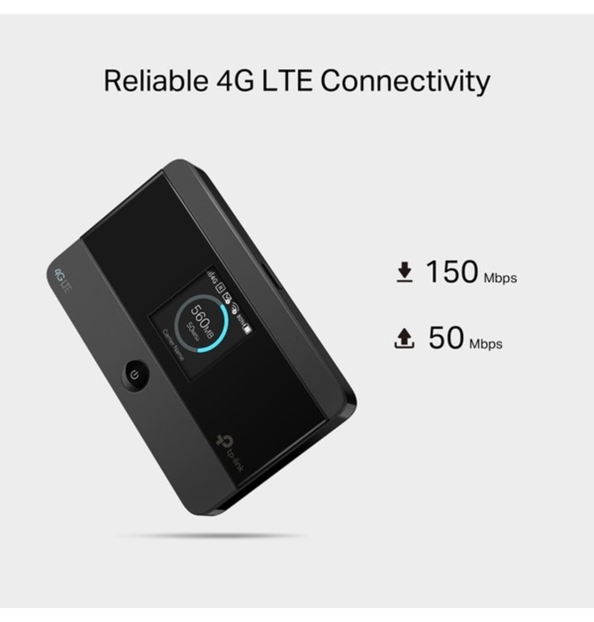مودم 4G LTE همراه Tp-Link دارای Wi-Fi 6 مدل M7352 مودم 4G LTE همراه Tp-Link دارای Wi-Fi 6 مدل M7352