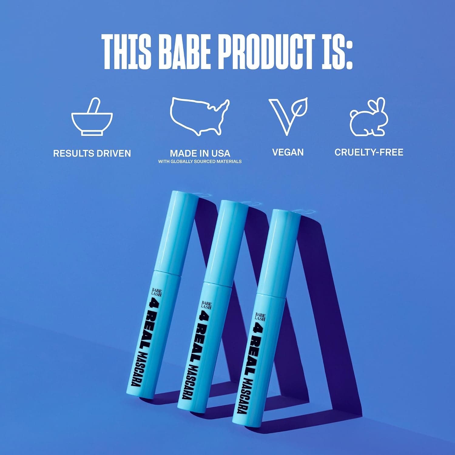 ریمل مشکی BABE ORIGINAL برای حجم، بلندی و فرخوردگی مژه مدل 4 Real 8.5g ریمل مشکی BABE ORIGINAL برای حجم، بلندی و فرخوردگی مژه مدل 4 Real 8.5g