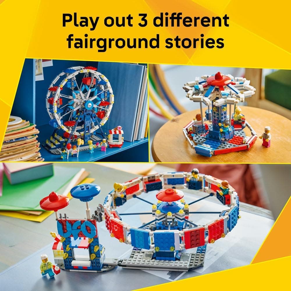 لگو Creator 3in1 Iconic Ferris Wheel مدل 31389 لگو Creator 3in1 Iconic Ferris Wheel مدل 31389