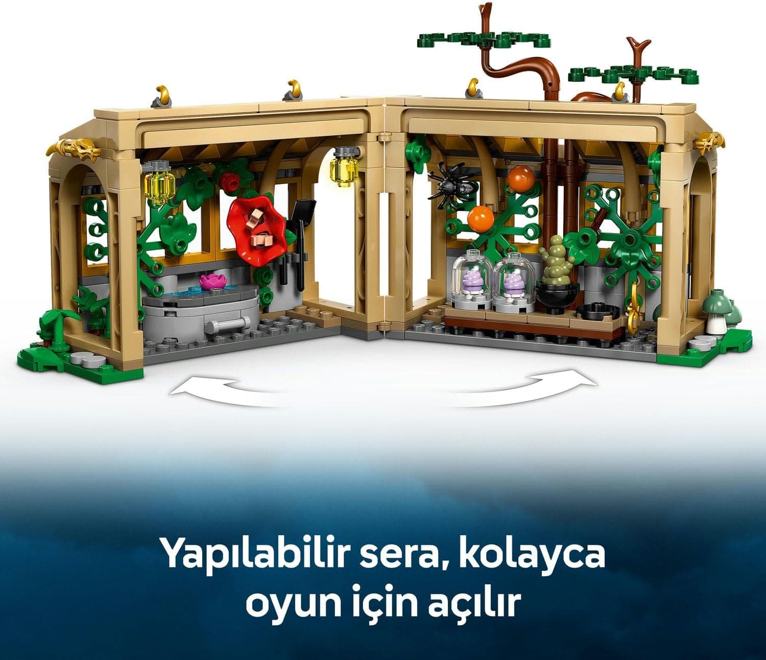 لگو Harry Potter قلعه Hogwarts درس گیاهشناسی مدل 76445 لگو Harry Potter قلعه Hogwarts درس گیاهشناسی مدل 76445