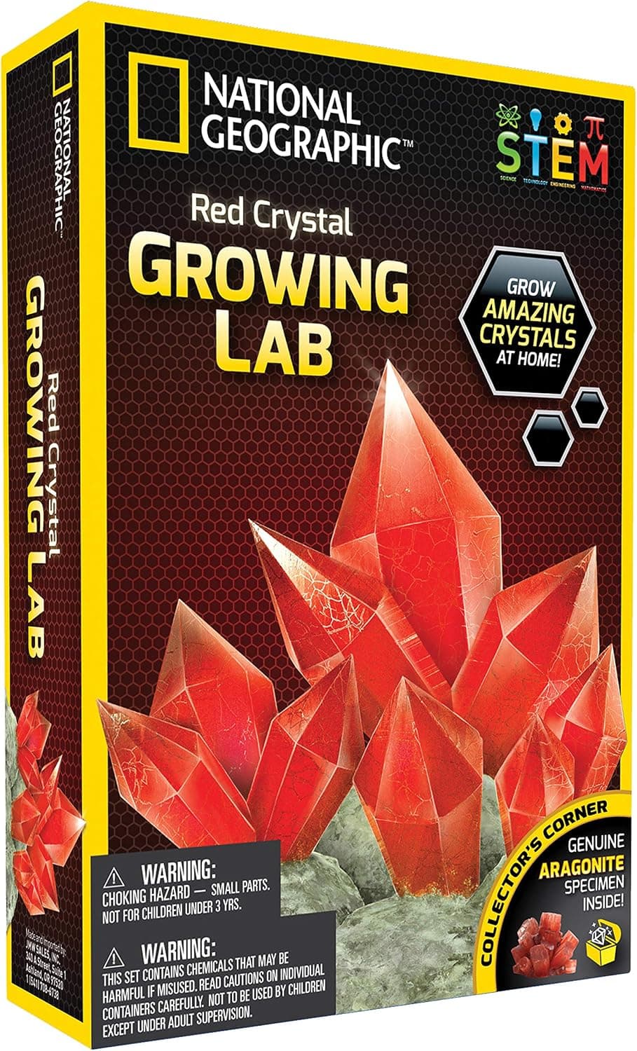 کیت آزمایشگاهی پرورش کریستال شبتاب سبز National Geographic مدل Jm00600 کیت آزمایشگاهی پرورش کریستال شبتاب سبز National Geographic مدل Jm00600