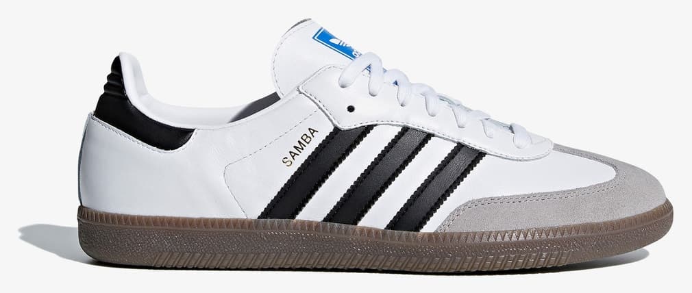 کفش اسنیکر یونیسکس adidas سفید مدل Samba OG کفش اسنیکر یونیسکس adidas سفید مدل Samba OG