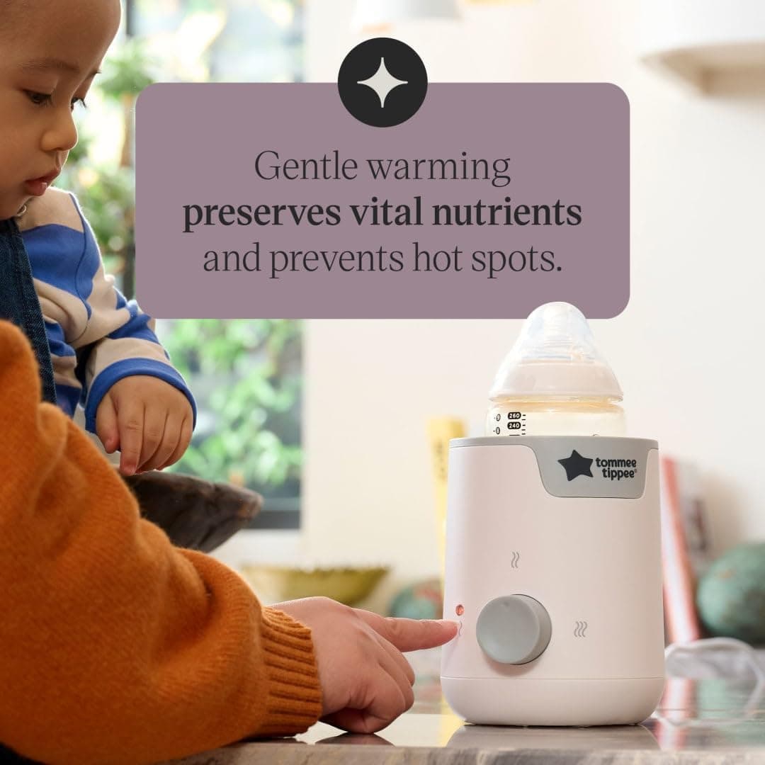 گرمکن شیشه شیر و غذای کودک Tommee Tippee Easy Warm سفید گرمکن شیشه شیر و غذای کودک Tommee Tippee Easy Warm سفید