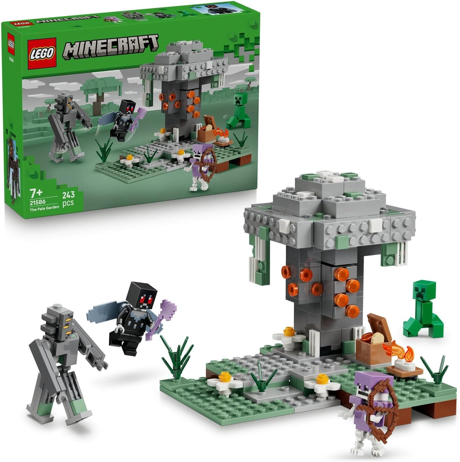 لگو Minecraft باغ پژمرده مدل 21586 لگو Minecraft باغ پژمرده مدل 21586