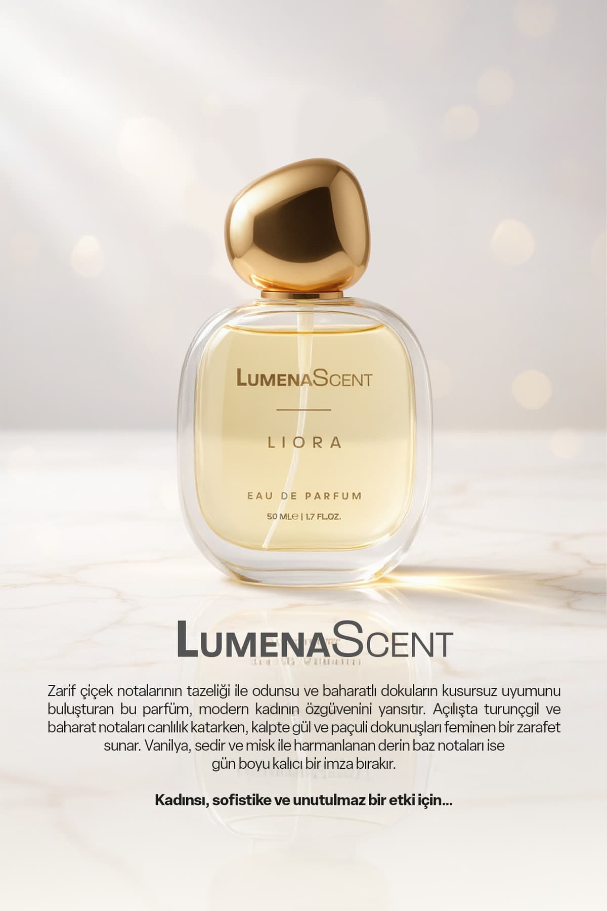 عطر زنانه LumenaScent Liora فلورال EDP 50 ml 2 عددی عطر زنانه LumenaScent Liora فلورال EDP 50 ml 2 عددی