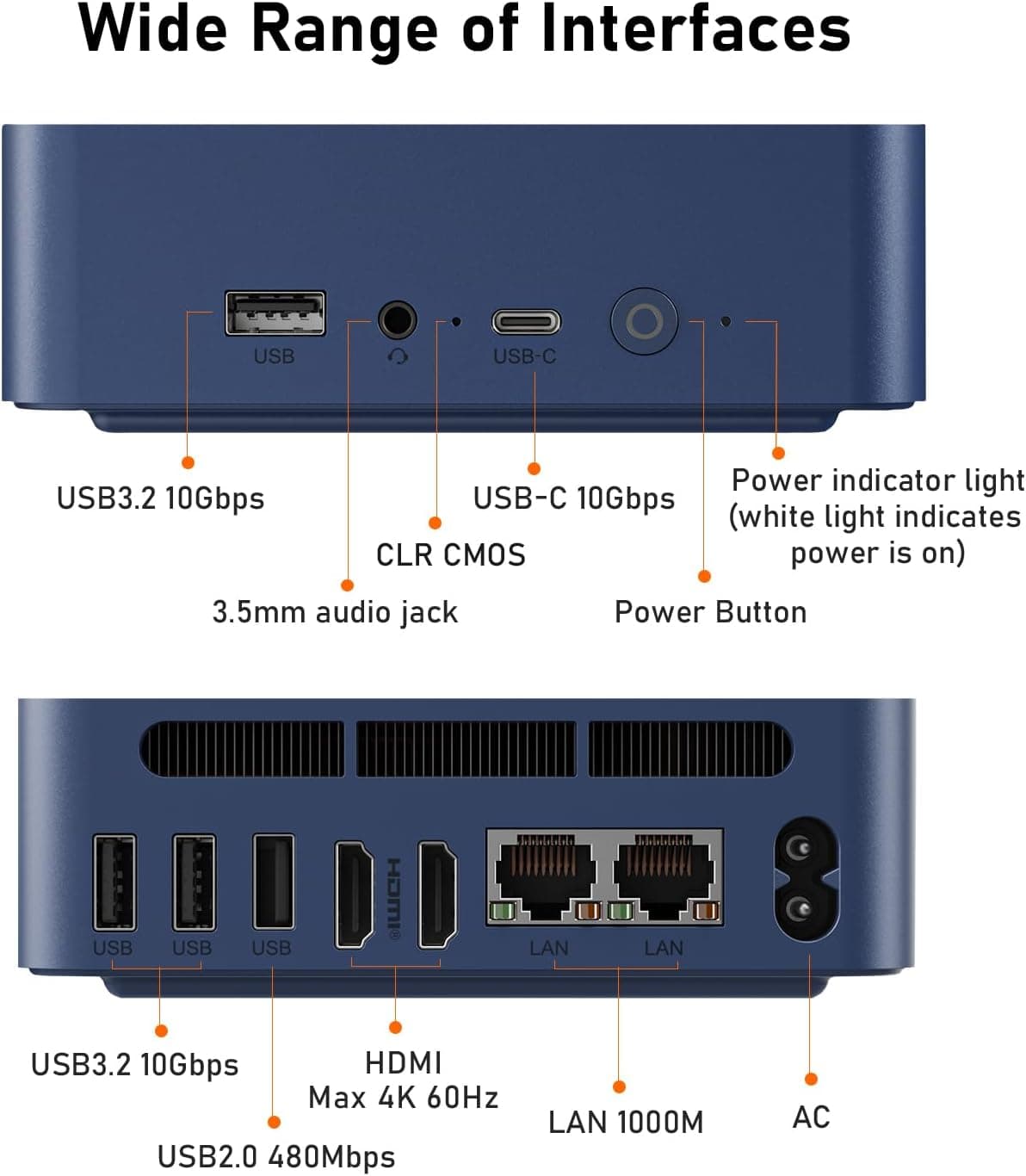 مینی پیسی Beelink مدل EQ14 پردازنده Intel N150 رم 16GB SSD 500GB مینی پیسی Beelink مدل EQ14 پردازنده Intel N150 رم 16GB SSD 500GB