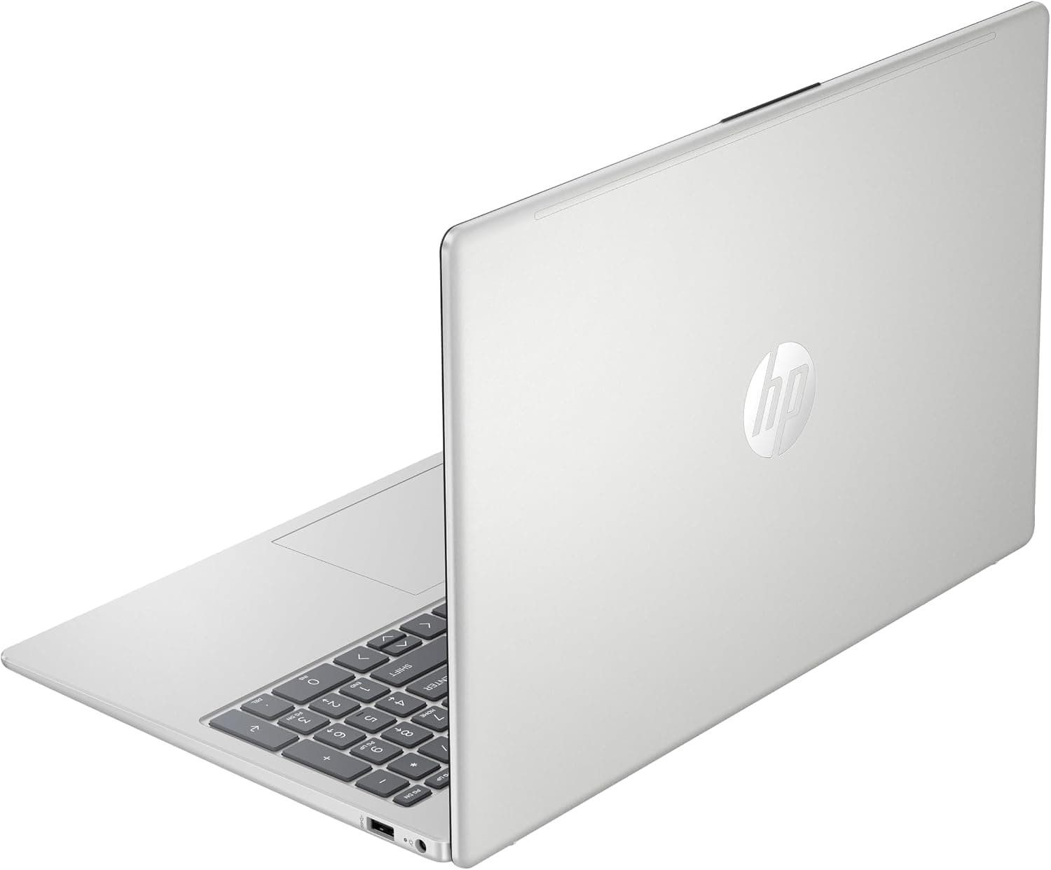 لپتاپ HP مدل 15-fc0005sf، 15.6 اینچ FHD، نقرهای لپتاپ HP مدل 15-fc0005sf، 15.6 اینچ FHD، نقرهای