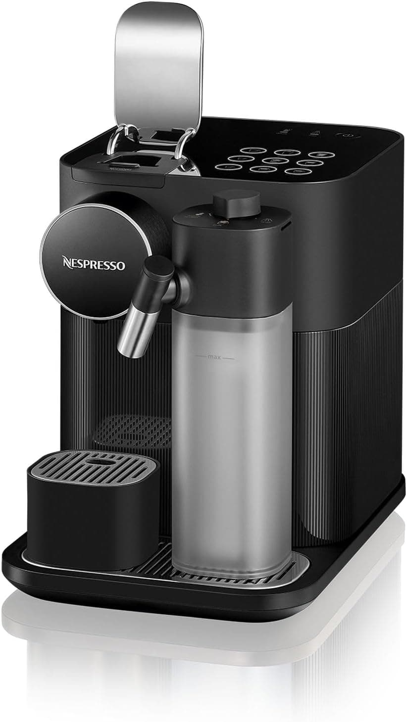 دستگاه قهوهساز Nespresso Gran Lattissima با فومساز خودکار شیر مشکی نسخه امارات دستگاه قهوهساز Nespresso Gran Lattissima با فومساز خودکار شیر مشکی نسخه امارات