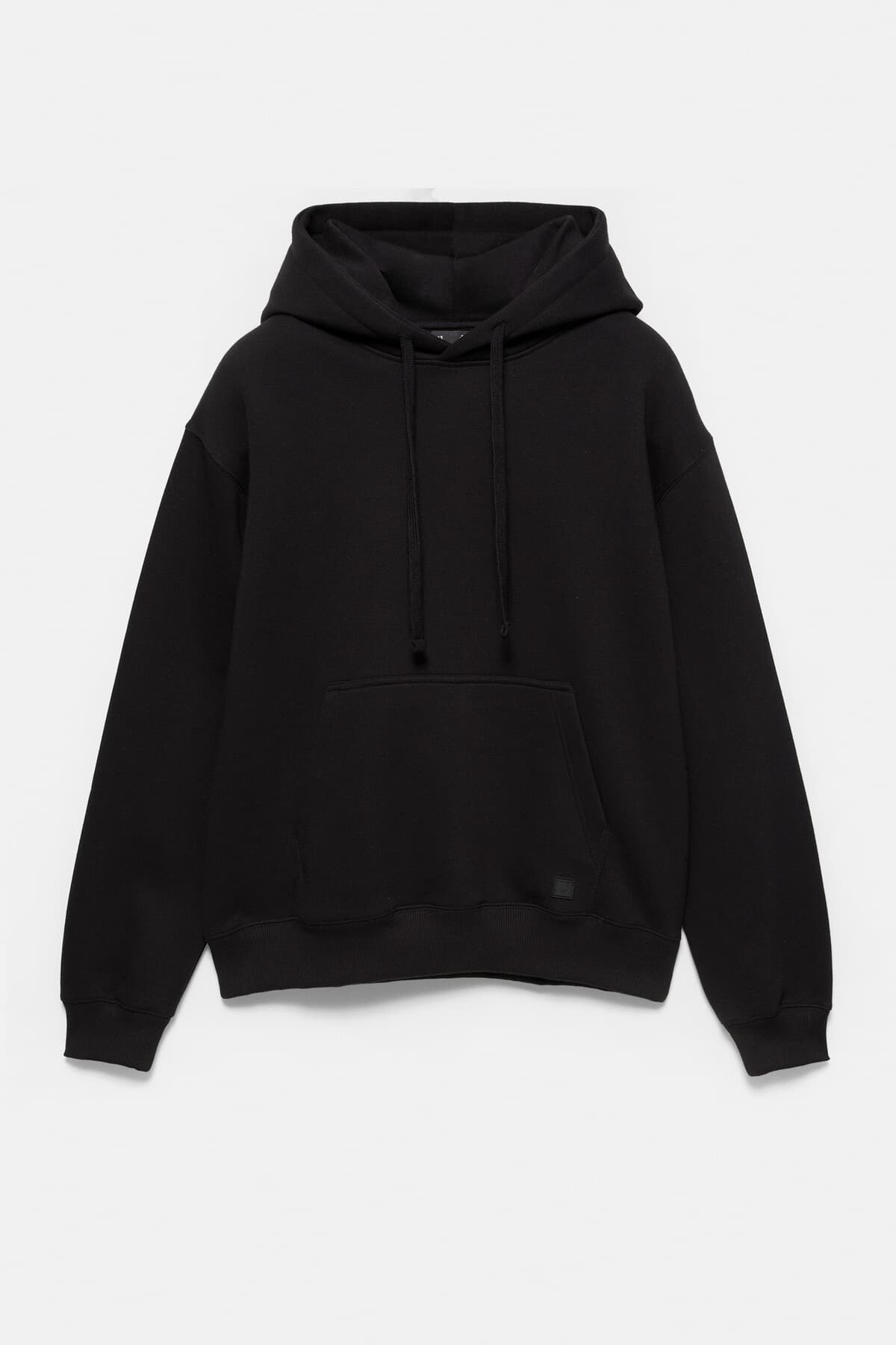 سوئیشرت مردانه Pull & Bear بیسیک کاپشندار سوئیشرت مردانه Pull & Bear بیسیک کاپشندار