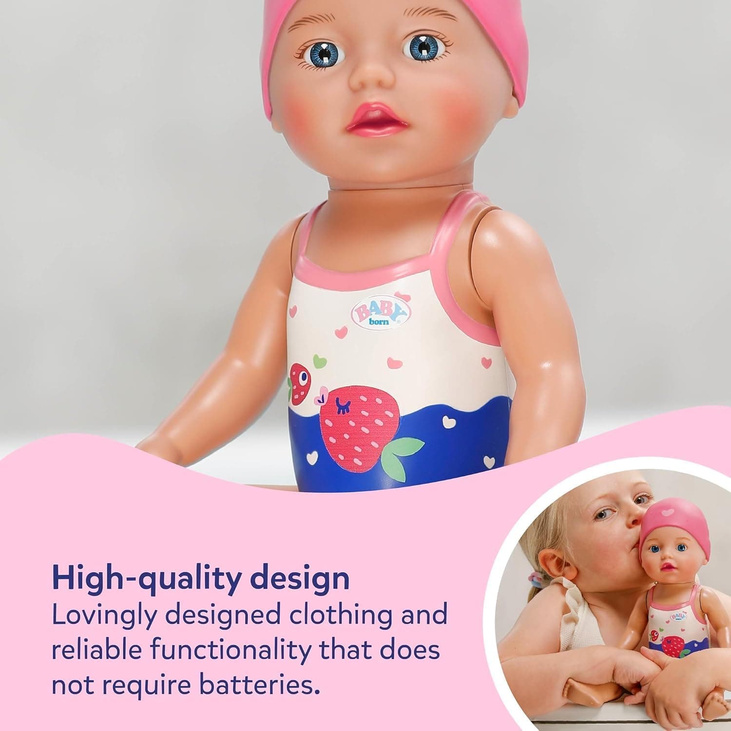 عروسک BABY born شناور 30cm مدل Lizzie عروسک BABY born شناور 30cm مدل Lizzie