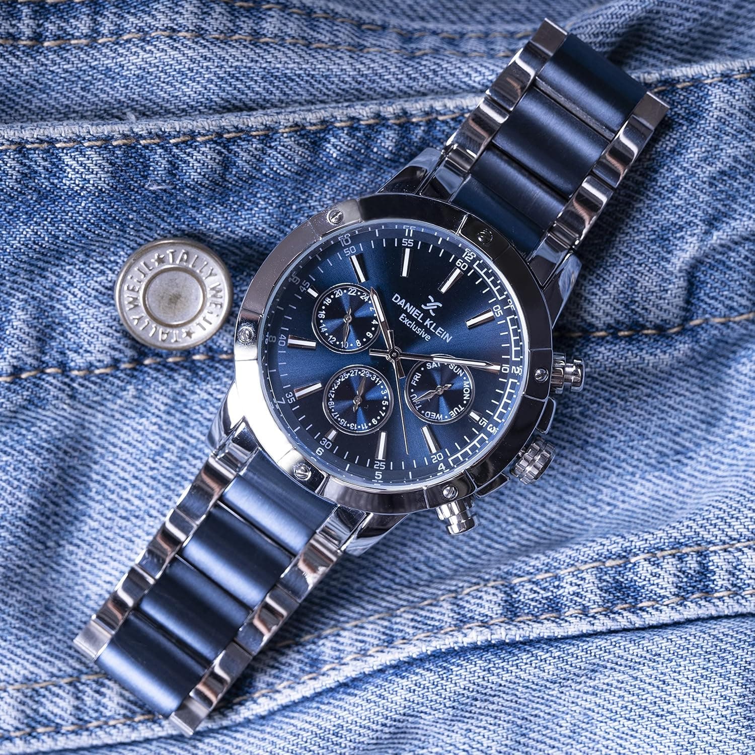ساعت مچی مردانه Daniel Klein صفحه عقربهای مدل DK10927-3 ساعت مچی مردانه Daniel Klein صفحه عقربهای مدل DK10927-3