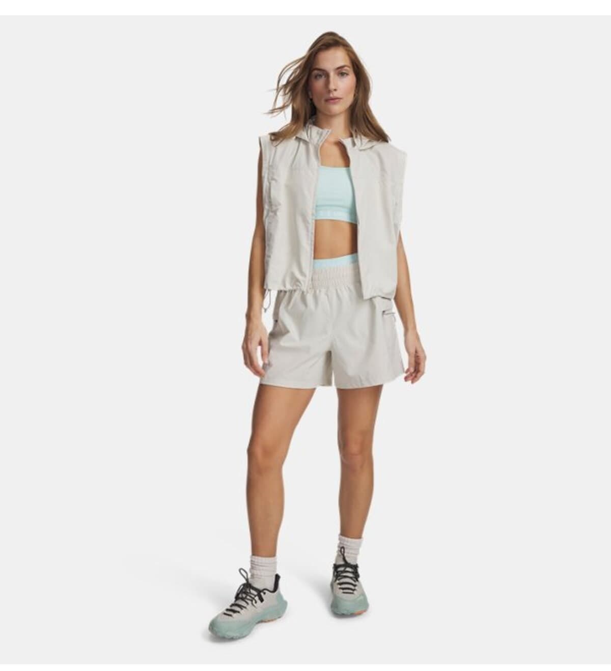 ژاکت زنانه Under Armour UA Explor Hike UPF مدل 6010074-110 ژاکت زنانه Under Armour UA Explor Hike UPF مدل 6010074-110