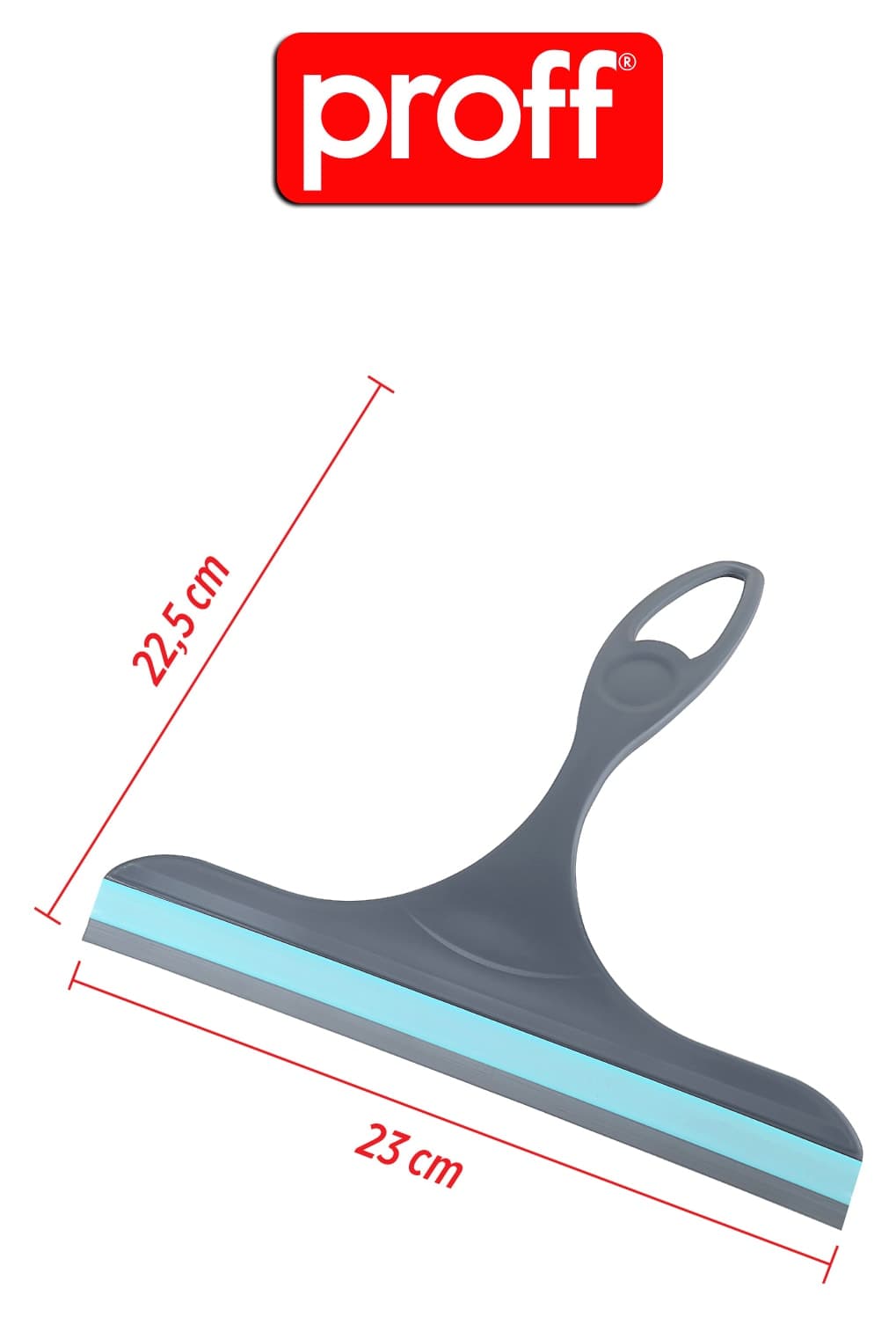 تیغه برفپاککن پسرانه Proff عرض 23 cm طول 22.5 cm تیغه برفپاککن پسرانه Proff عرض 23 cm طول 22.5 cm